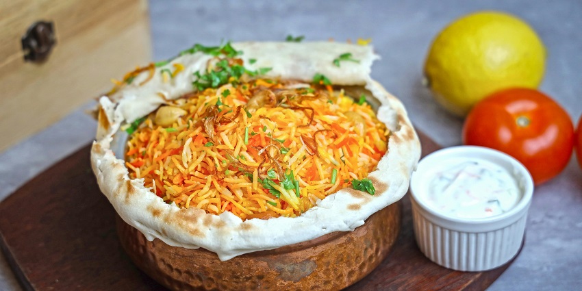 Flavorsome rice dish with mixed vegetables and spices - best food in Ooty, Tamil Nadu.