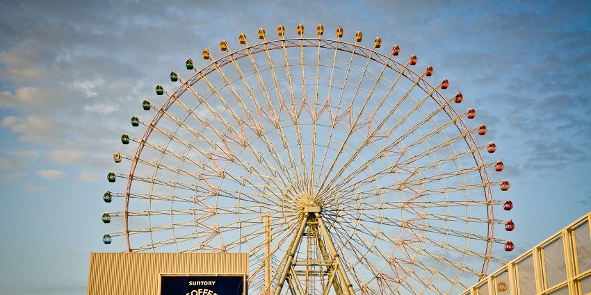 Iconic Ferris Wheel ride in Vienna’s Prater Park for couples.