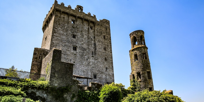 An image showing a view of Blarney Castle, one of the most famous things to see in Ireland.