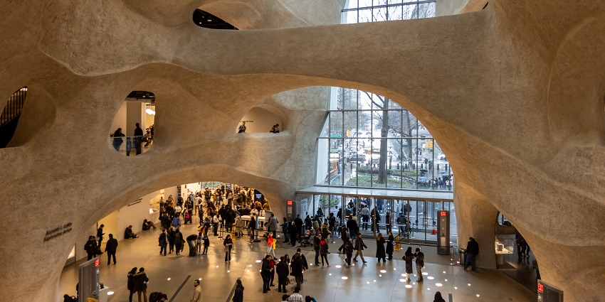 The American Museum of Natural History with a unique interior, one of the best things to see in New York.