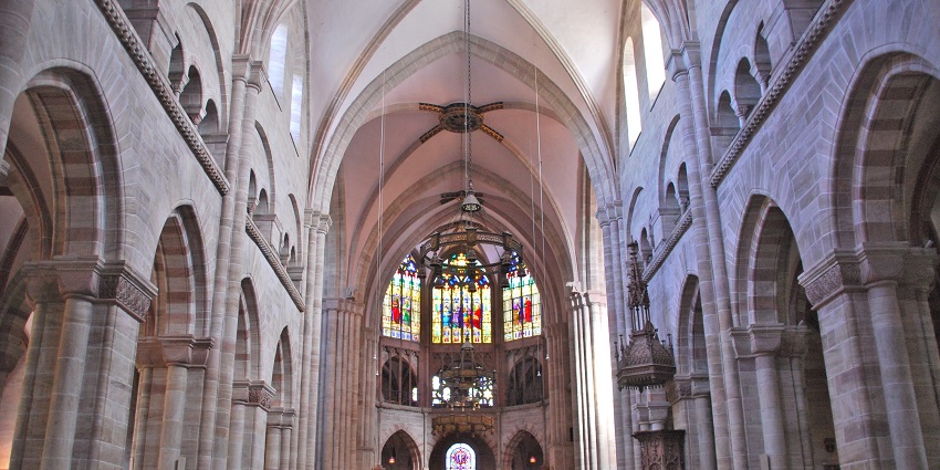 Visiting the Basel Minster is another one of the best things to do in Basel, Switzerland.