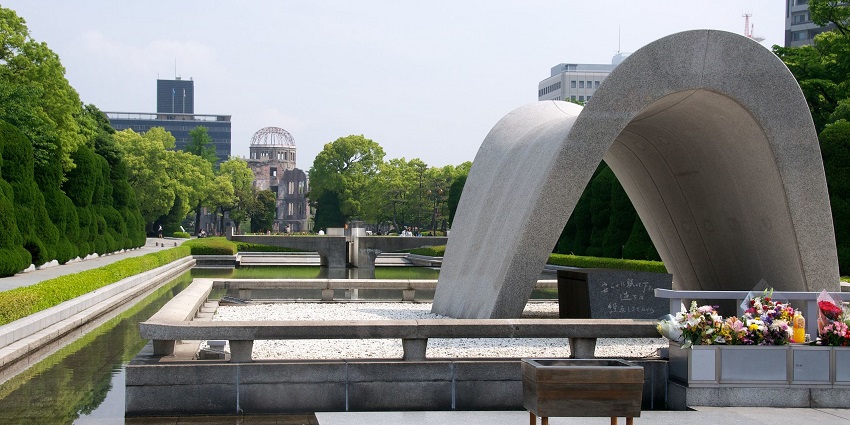 Hiroshima Peace Memorial Park commemorates peace with moving memorials and monuments