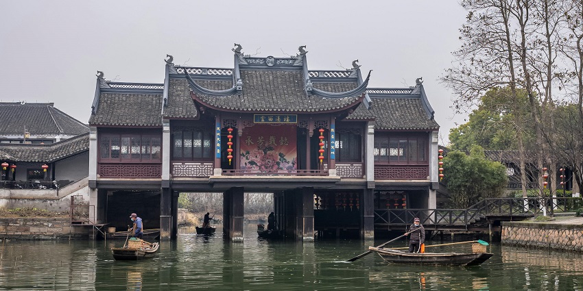 Visiting the Zhujiajiao Water Town is one of the best things to do in Shanghai for all.