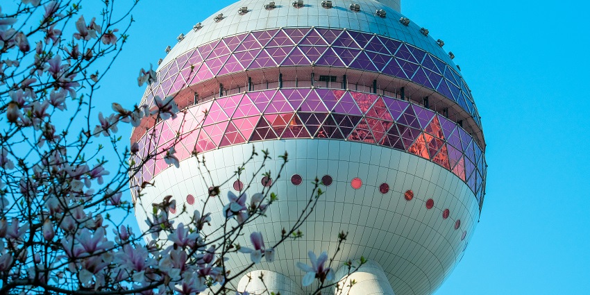 The Oriental Pearl TV Tower is an incredible place you cannot miss out in China.