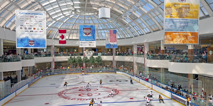 An image of West Edmonton Mall, one of Canada’s largest shopping places offering diverse experiences.