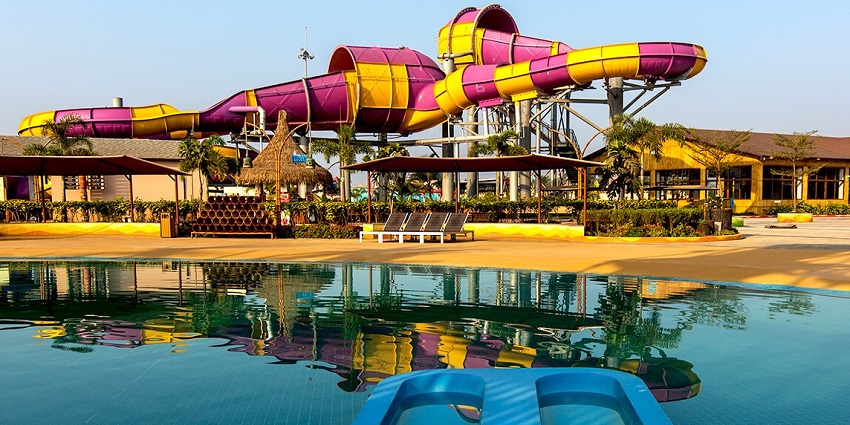 Popular amusement park offering water rides and fun.