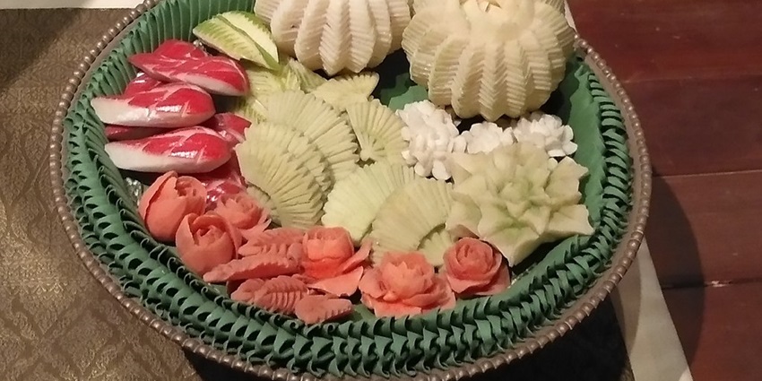 A view of delicious cuisine of Thailand.