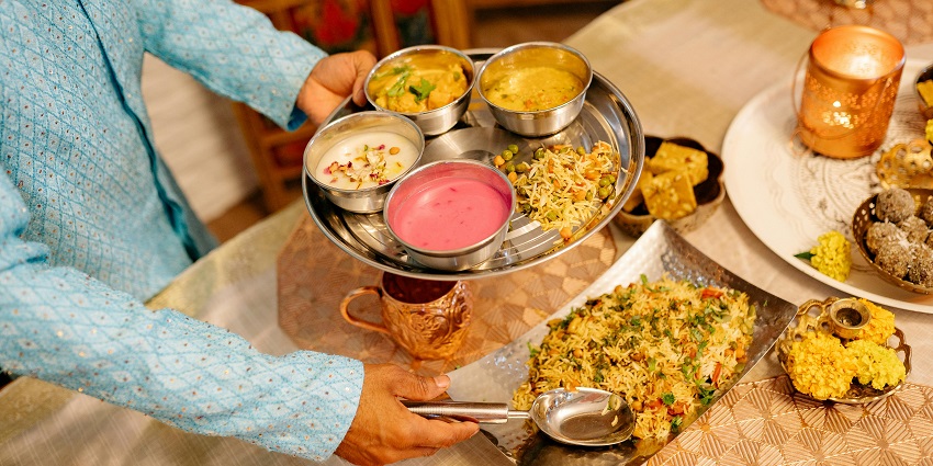 A beautiful view of delicious food, excellent dining options around the airports in Kolkata