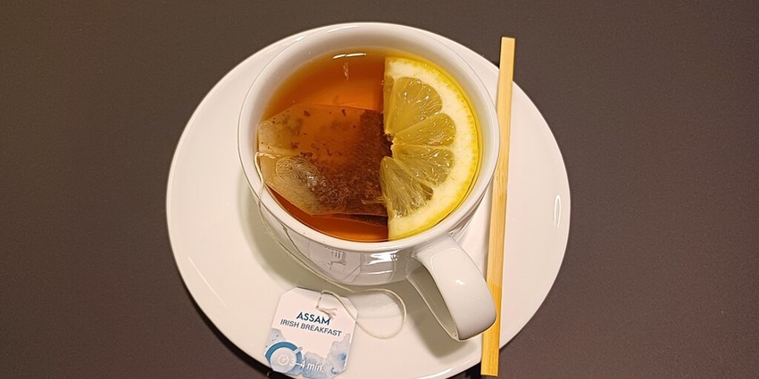 A lovely breakfast tea served to visitors at a restaurant in Sivasagar.