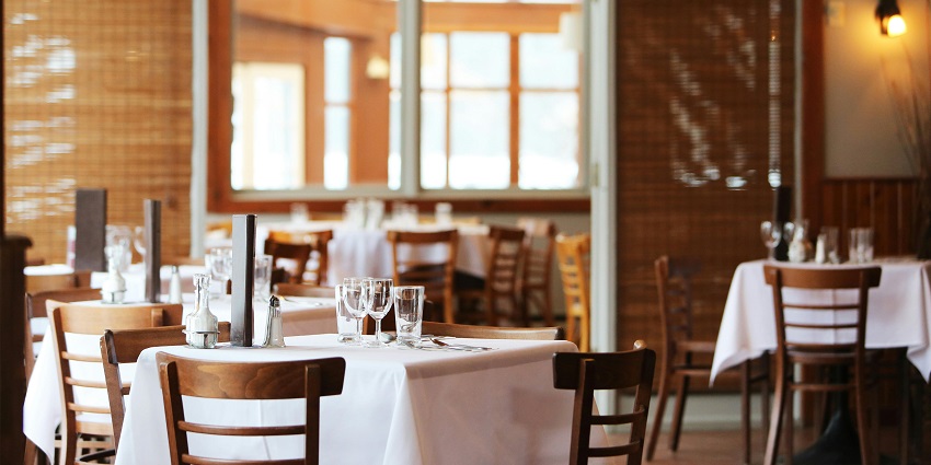An image showing the inner view of a restaurant for relishing food.