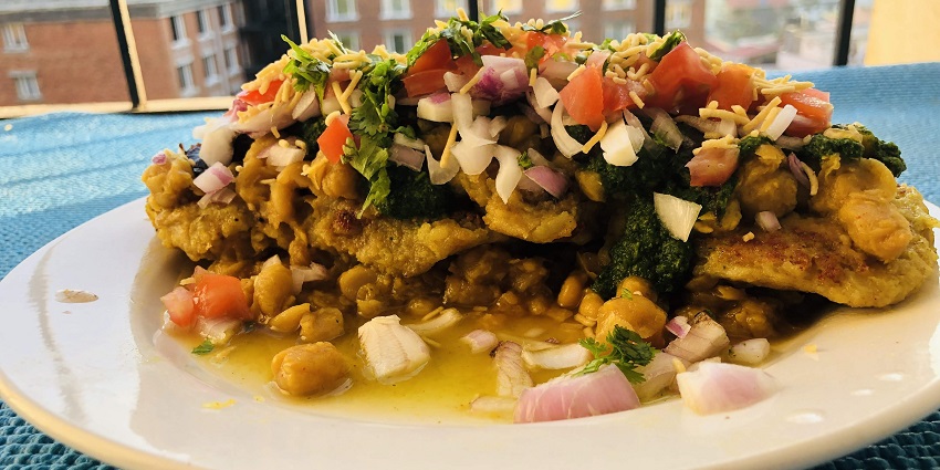 Ragda patty to add to your delightful culinary experience with local flavours.