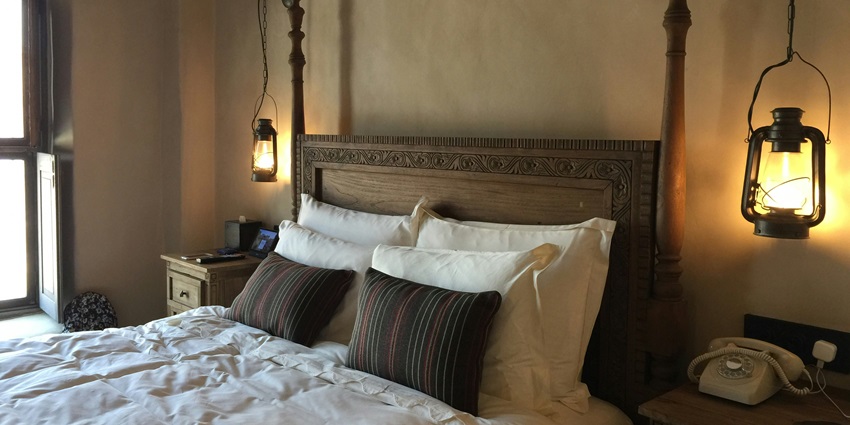 An image showing luxury accommodations in during the harvest festival of Tamil Nadu.