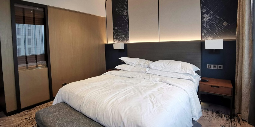 Luxury hotel offering premium downtown accommodations.
