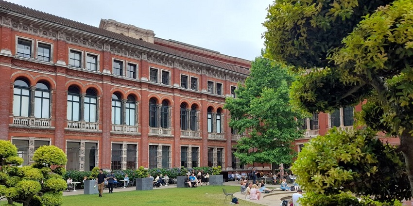 An image of public space, city centre, Royal Borough of Kensington and Chelsea in the V&A museum.