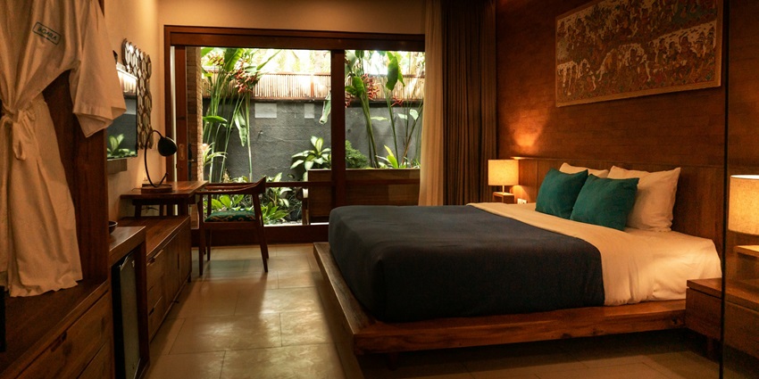 An image of a room, the nearest accommodation according to the Darjeeling travel guide.