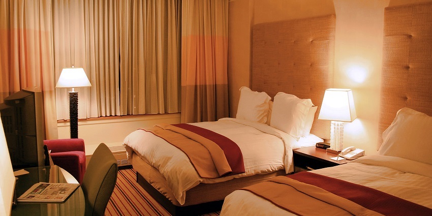 The luxurious resort with comfortable rooms in Mussoorie.
