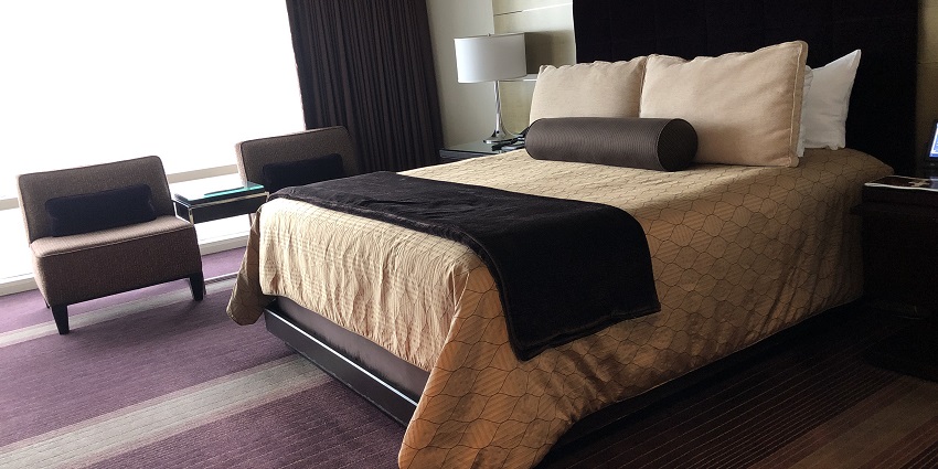 Relax in comfort with cool modern hotel rooms near the museum in Amsterdam.
