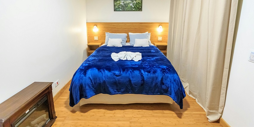Image of the beautiful interior of a hotel room in Nagpur in Maharashtra