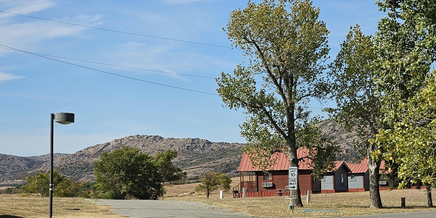 Wichita Mountains Wildlife Refuge, a popular destination near Fort Sill, Oklahoma