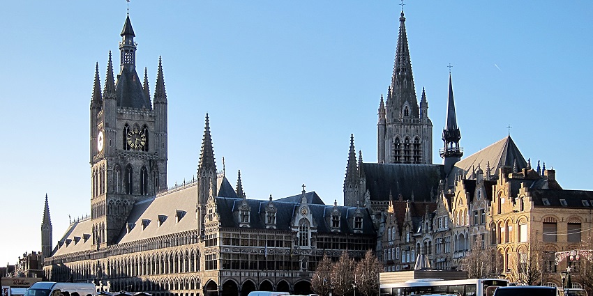 This historical war city is surrounded by cemeteries, museums, and battlefield memorials.