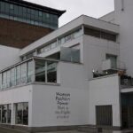 An image of the exterior of the Design Museum, a famous place to visit in London.