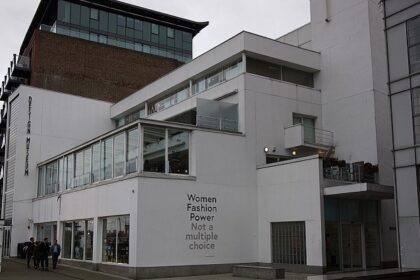 An image of the exterior of the Design Museum, a famous place to visit in London.