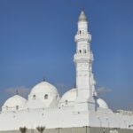 The mosque in Saudi Arabia showcases rich Islamic history and architecture.