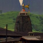 A shiva temple-Tarakeshwar Temple nestled in the Himalayas