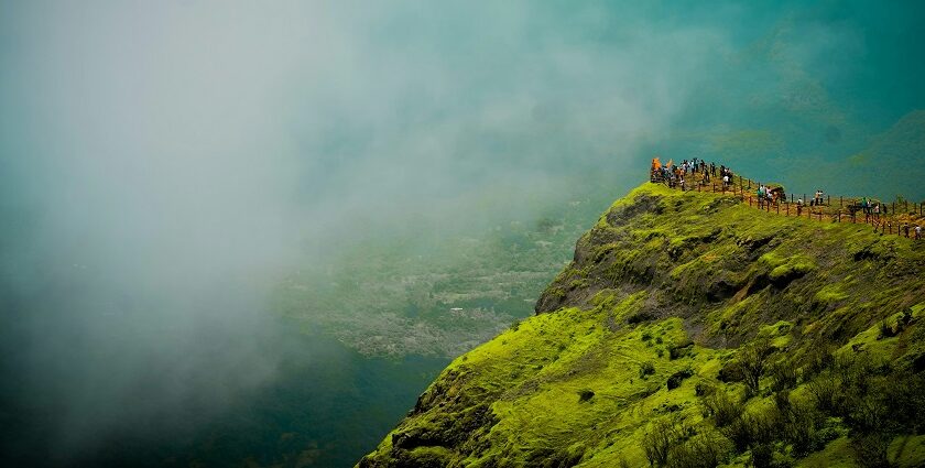 An image of Raigad Fort, a majestic historic hilltop fortress located in Maharashtra.