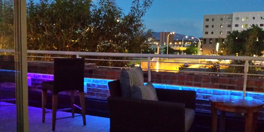 Enjoy Venezuela nightlife at an elegant rooftop bar offering panoramic city views, and craft cocktails