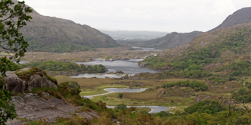 Image of the natural beauty of Killarney National Park, with lush greenery and scenic views.