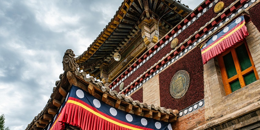 It is a highly sacred place, where pilgrims learn about the teachings of Buddhism.