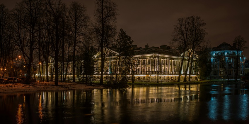 The majestic palace, showcasing its ancient architecture