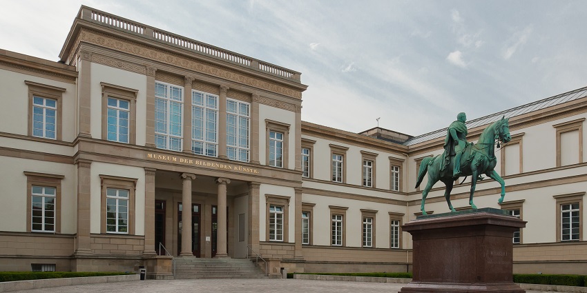 An image of the Staatsgalerie Stuttgart, a nice thing to see in Stuttgart.