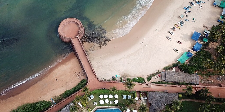 Aguada Fort, a place to visit in North Goa with family.