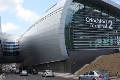 An image of Dublin Airport, one of the famous international airports in Ireland.