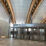 An image of the interior of Oslo Airport, an international airport in Norway.