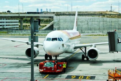 An image of the Aeroplane standing on the runway at Airports in Tanzania