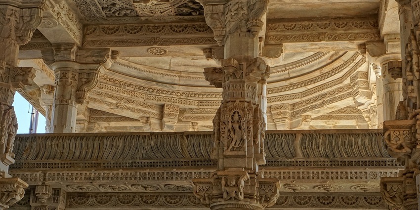 A picture of Augharnath Mandir, one of the sacred places to visit near Meerut.
