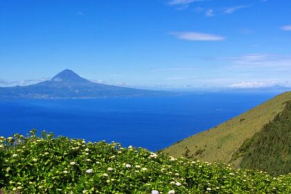 Beautiful view of the Azores Island of Portugal