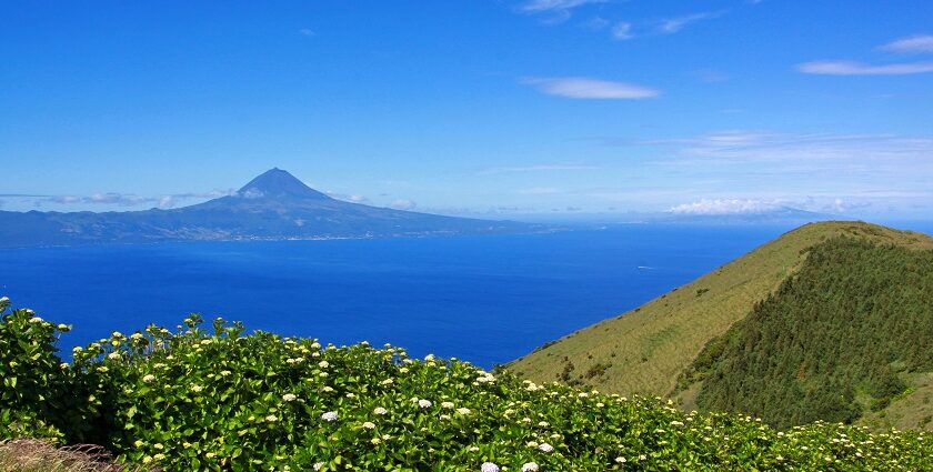 Beautiful view of the Azores Island of Portugal