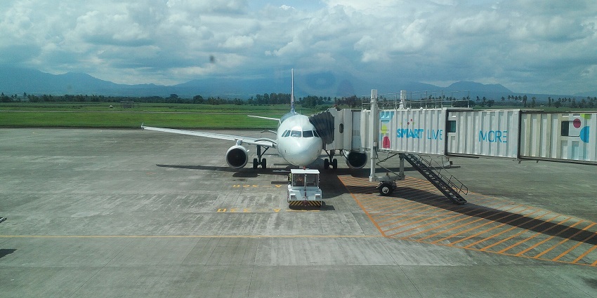Main airport for Bacolod, known as the "City of Smiles