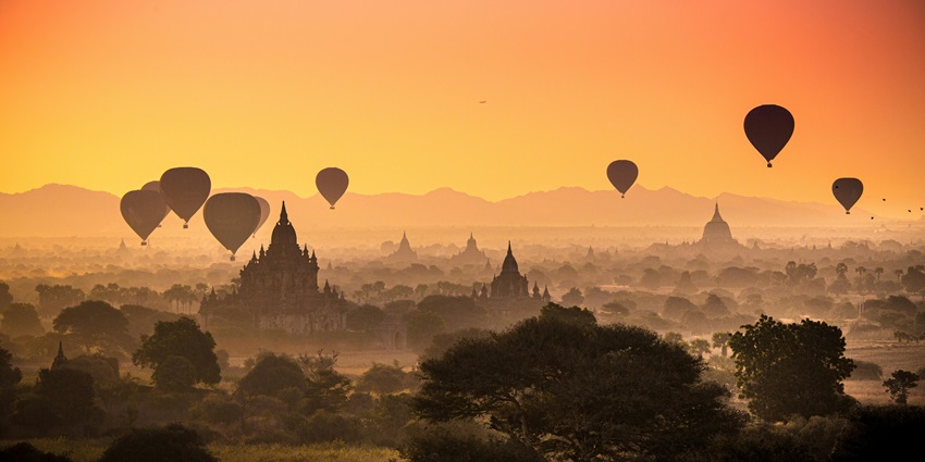 One of the picturesque places to visit in Myanmar is Bagan.