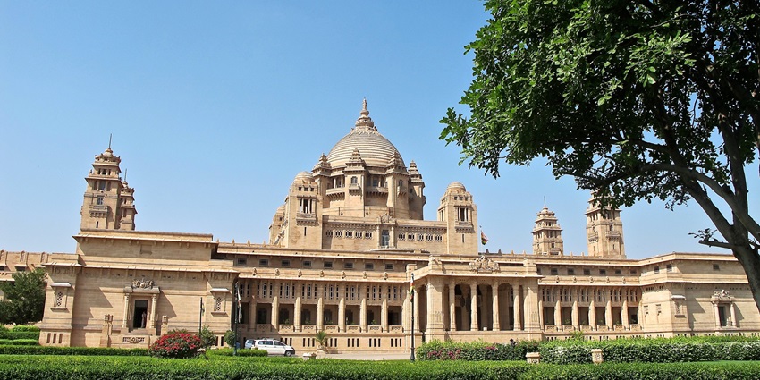 Museum in Bandhavgarh displaying historical artefacts and royal collections.