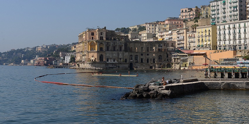 City view from Bango Elena beach - Palazzo Donn'Anna e bagno Elena