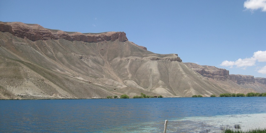 Band-e amir Lake with a clear blue water body - one of the beautiful lakes in Asia.