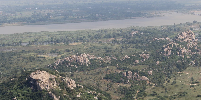 An image of Barabar Caves in Bihar, a tourist spot and one of the ancient caves in India