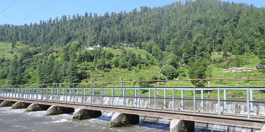 A stunning view of Barot Valley, one of the less crowded hill stations in North India.