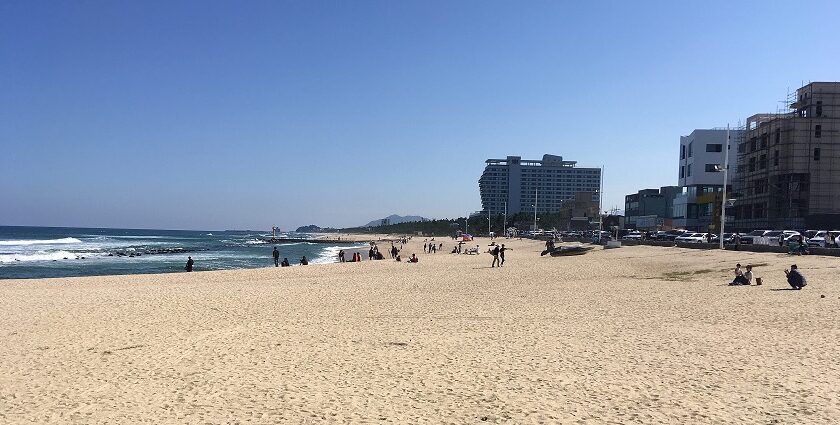 Beaches near Seoul offer sandy shores, blue waters, and activities