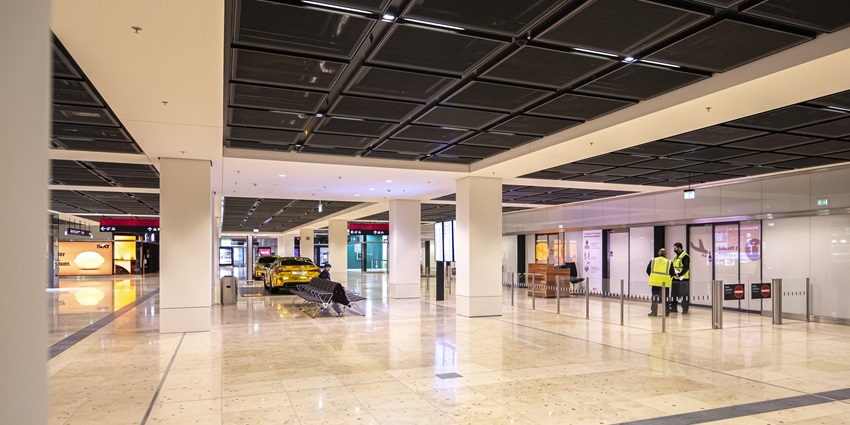 An image of Berlin Brandenburg Airport, one of the most famous airports in Germany.